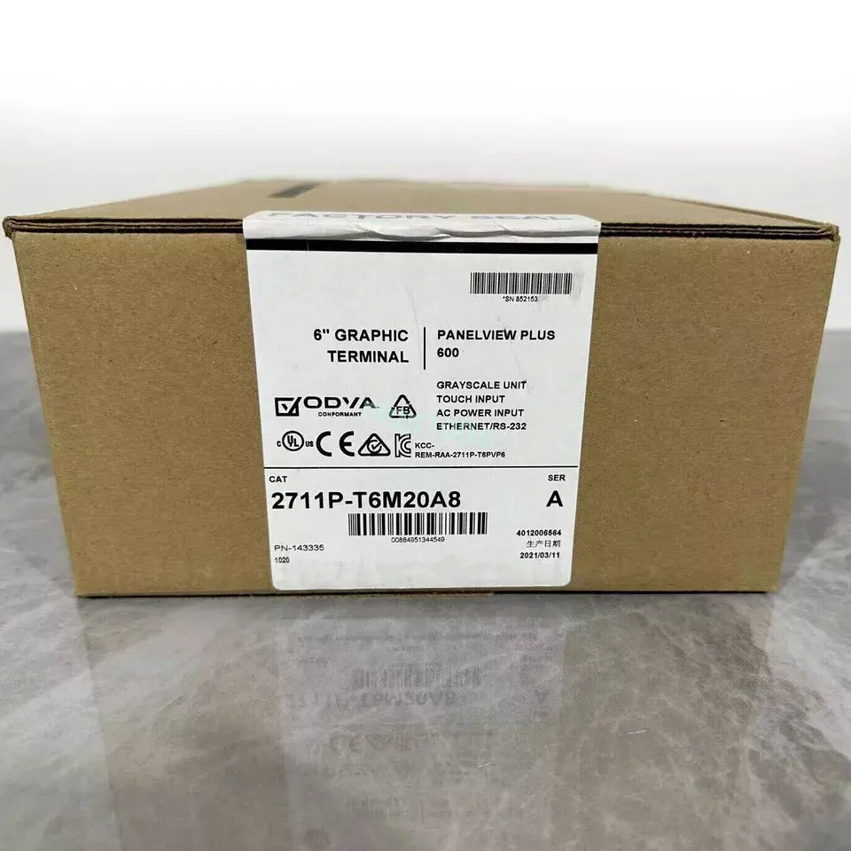 

Brand New 2711P-T6M20A8 2711PC-T6M20D8 One Year Warranty ​