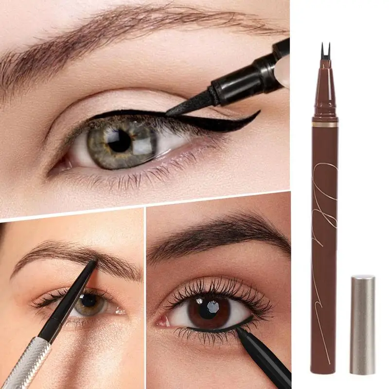 Lower Eyelash Pencil Liquid Liner Sweatproof Waterproof Three Colours Choices Pencil For Makeup Beginners Liquid Pencil With