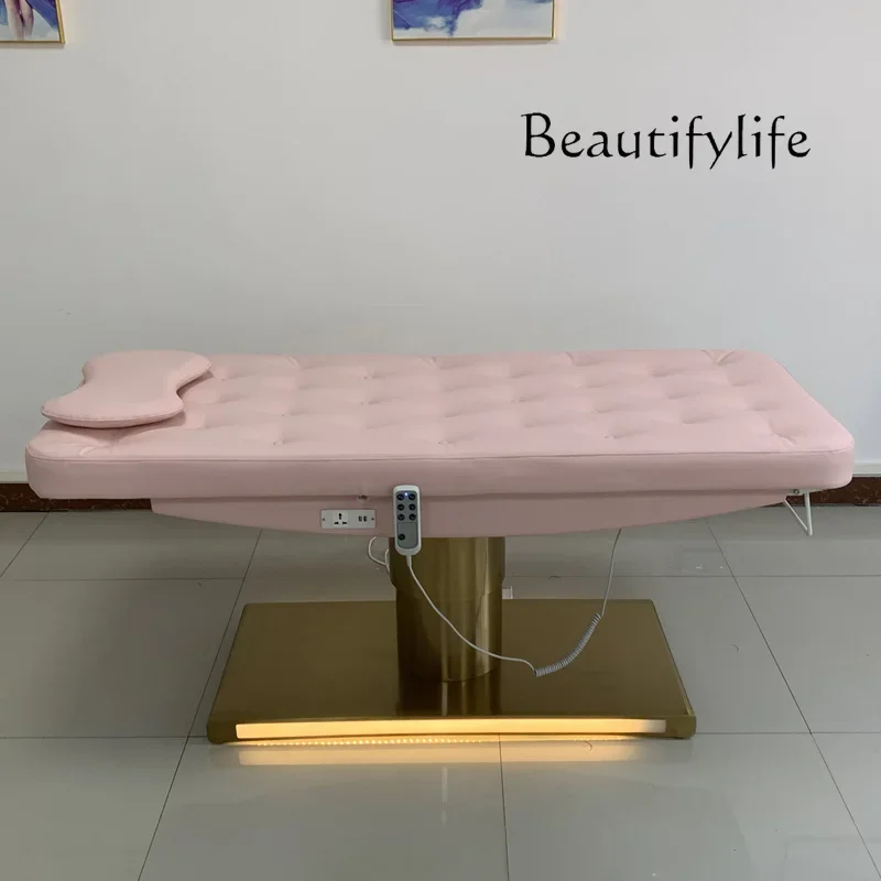 Nordic Beauty Salon Special Electric Multi-Function Adjustable Massage Couch