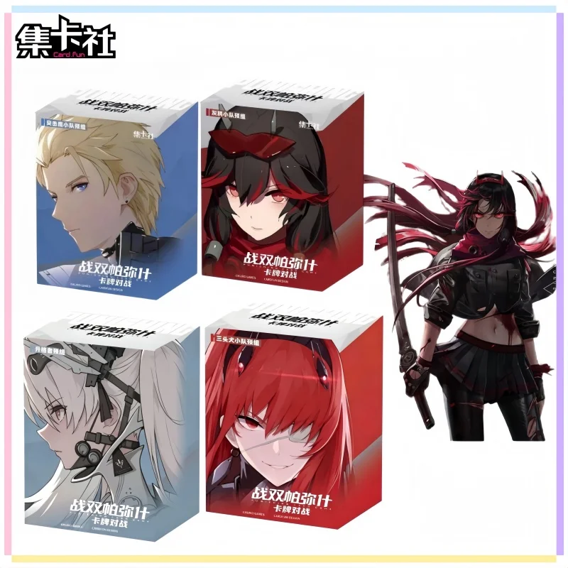 Genuine Card.Fun Punishing Gray Raven TCG Anime Collectible Battle Cards Preconstructed Deck & Booster Pack Blind Box
