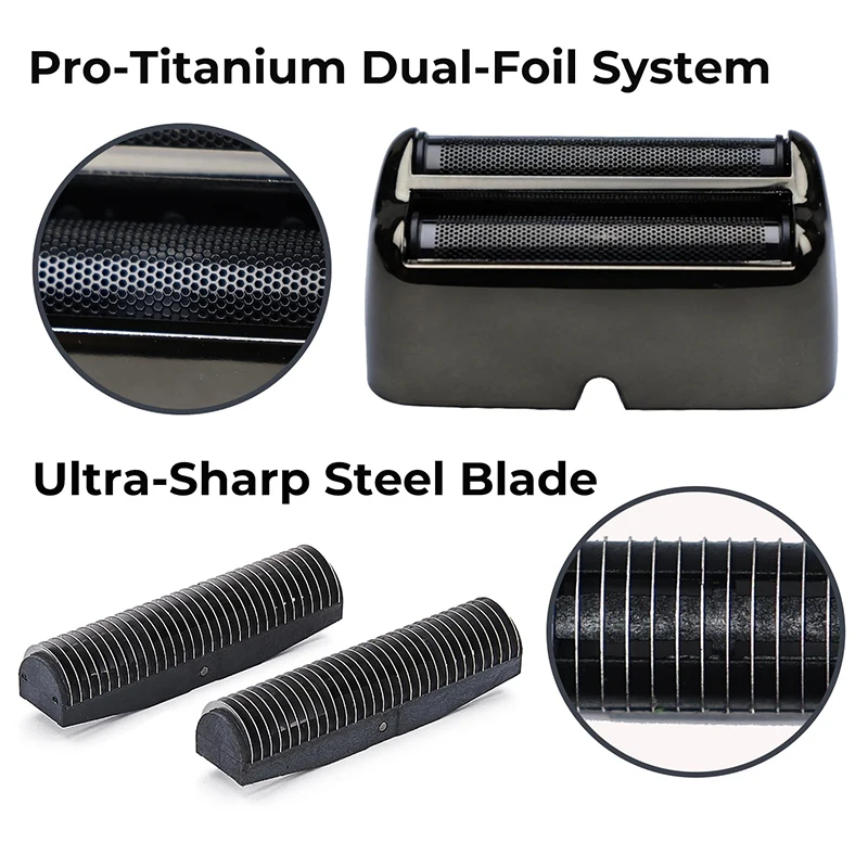 Ersatzfolie und -klinge NUR für Babyliss PRO UV Doppelfolienrasierer - Ersatzklinge zur Verwendung mit UV-Folienrasierern – Detail 3