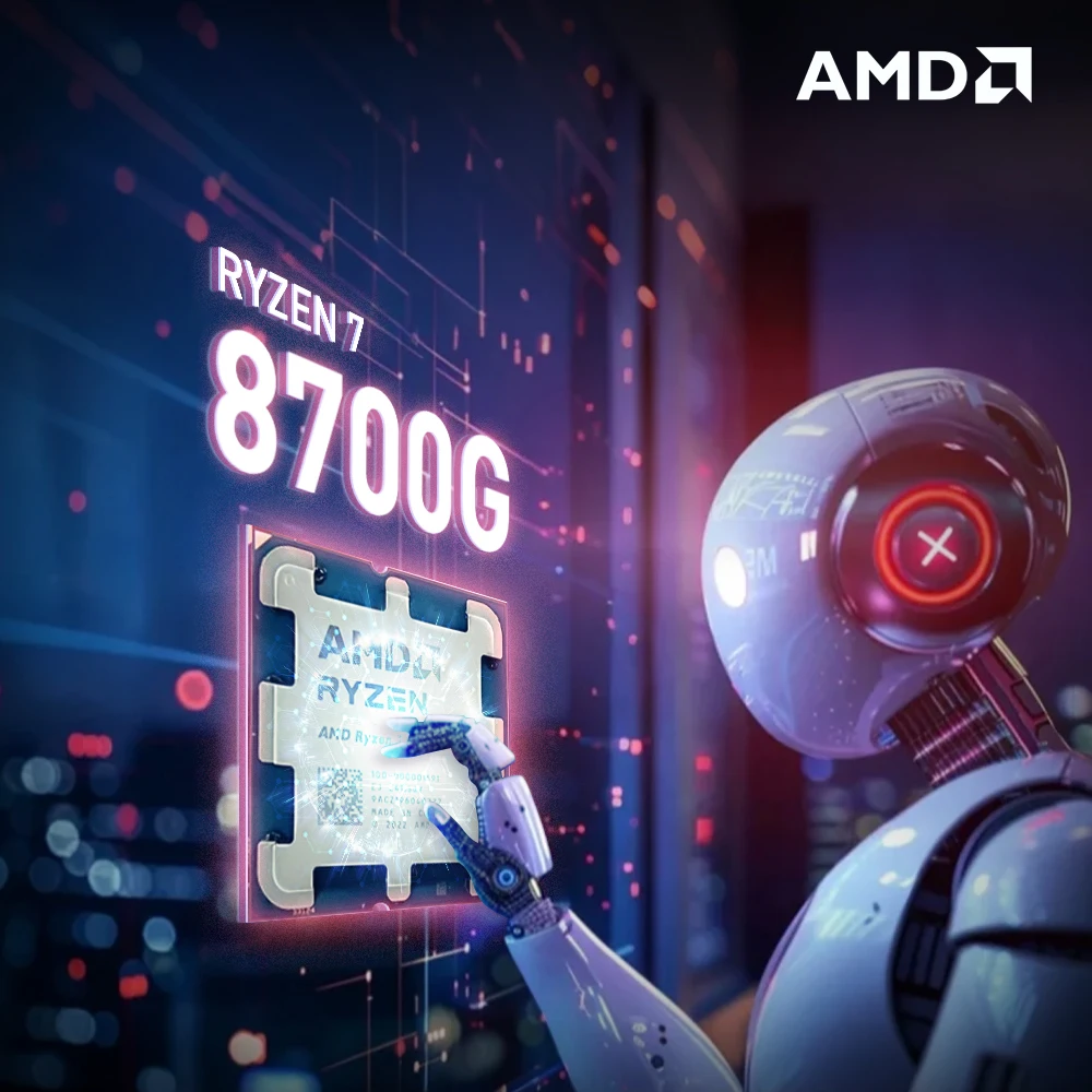 

НОВЫЙ процессор AMD Ryzen 7 8700G, 8-ядерный, 16-поточный, 4.2 ГГц, сокет AM5, 4 нм, L3=16 МБ, 65 Вт, R7 8700G, DDR5, без вентилятора