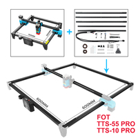 TTS PRO Laser Engraver Upgrade Kit Frame DIY Laser Engraving Aluminum Profile 600x600mm Expansion Kit For TTS-55 PRO TTS-10 PRO