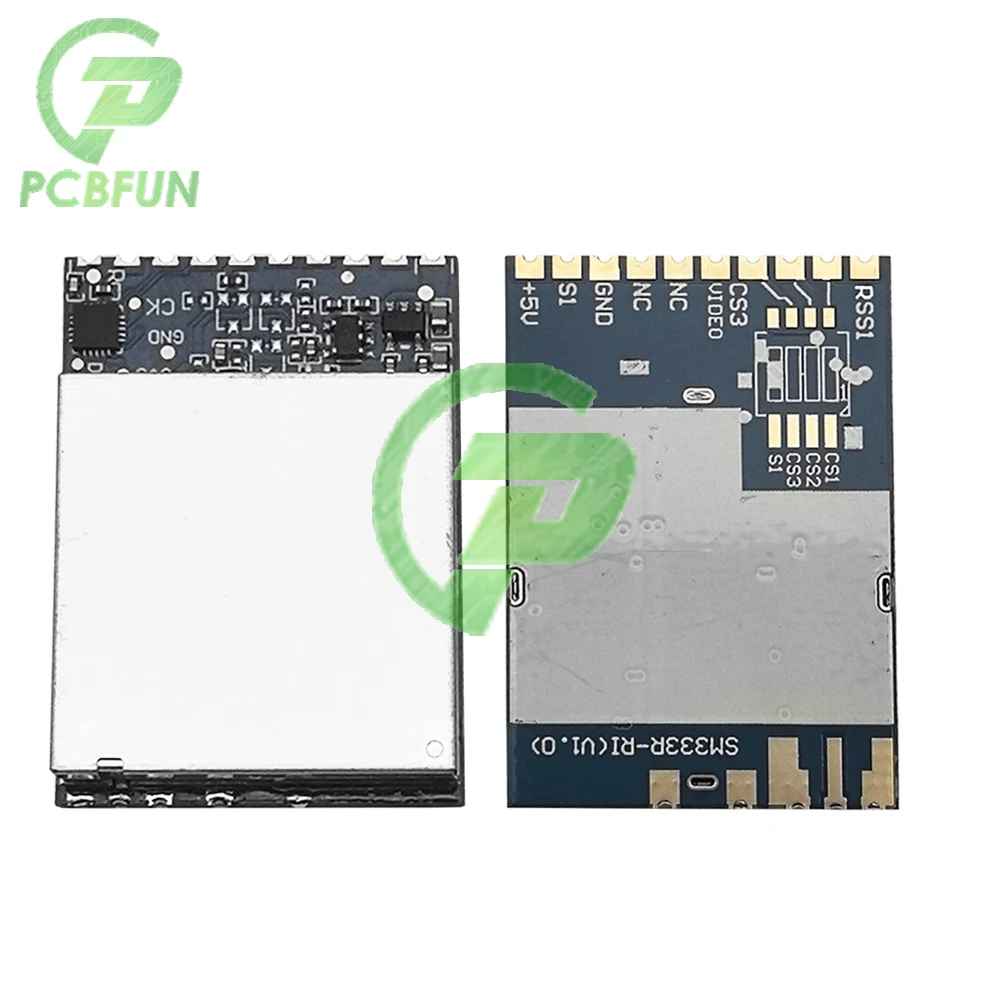 

16-канальный SM333R 3,3G VRX беспроводной модуль аудио-видео приемника для передачи изображения поддерживает вторичное развитие DIY проект