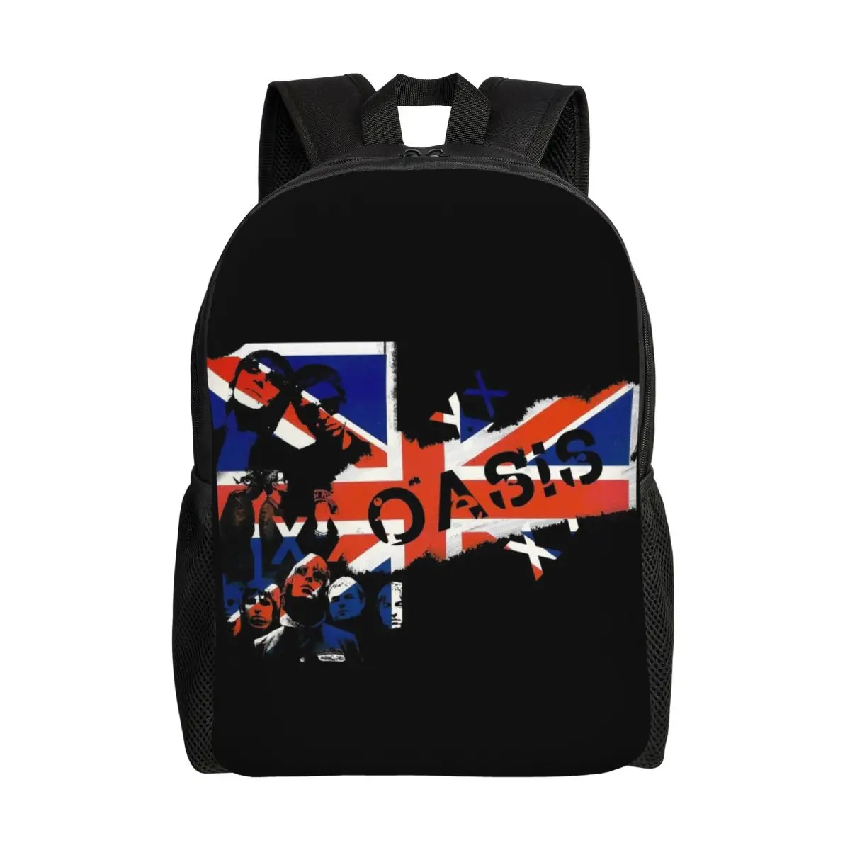 

Personalized Oasis British Oasis Heavy Backpacks Women Men Fashion Bookbag for College School Bags