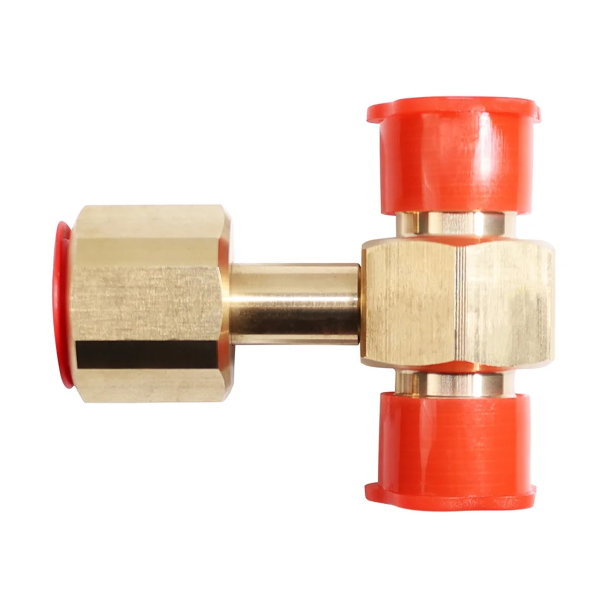 

CO2 Tank Adapter,Soda Cylinder Brass CO2 Cylinder Tank CGA320 Adapter Converter Tee Adapter T-Adapter 1 to 2 CGA320 HOT