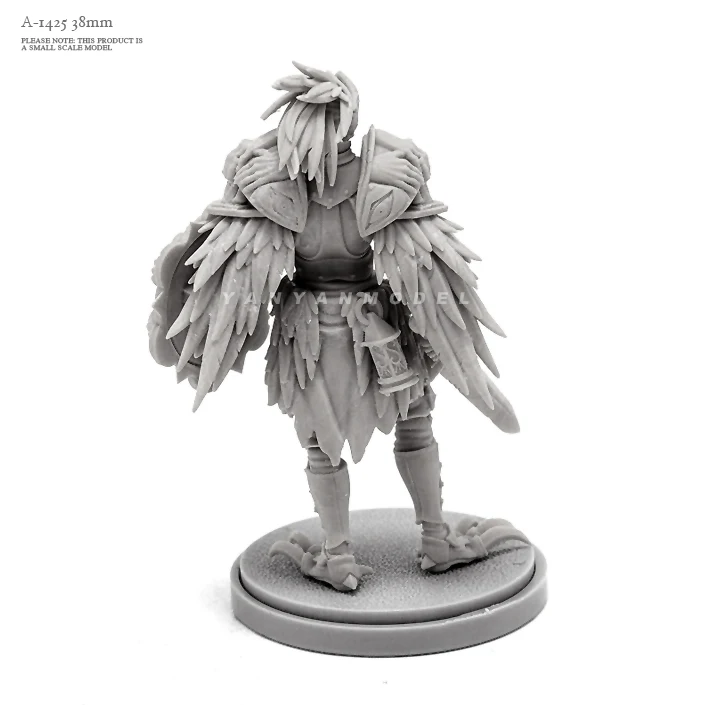 38MM  Resin model kits figure colorless and self-assembled  A-1425