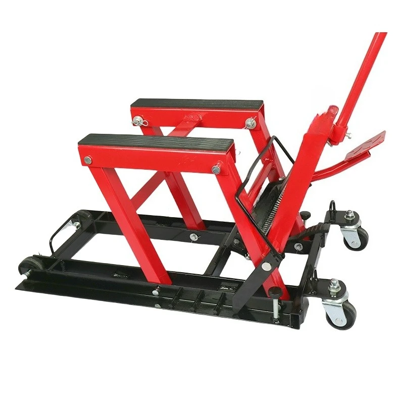 Heavy duty scissor jack hydraulic height adjustable universal lifting