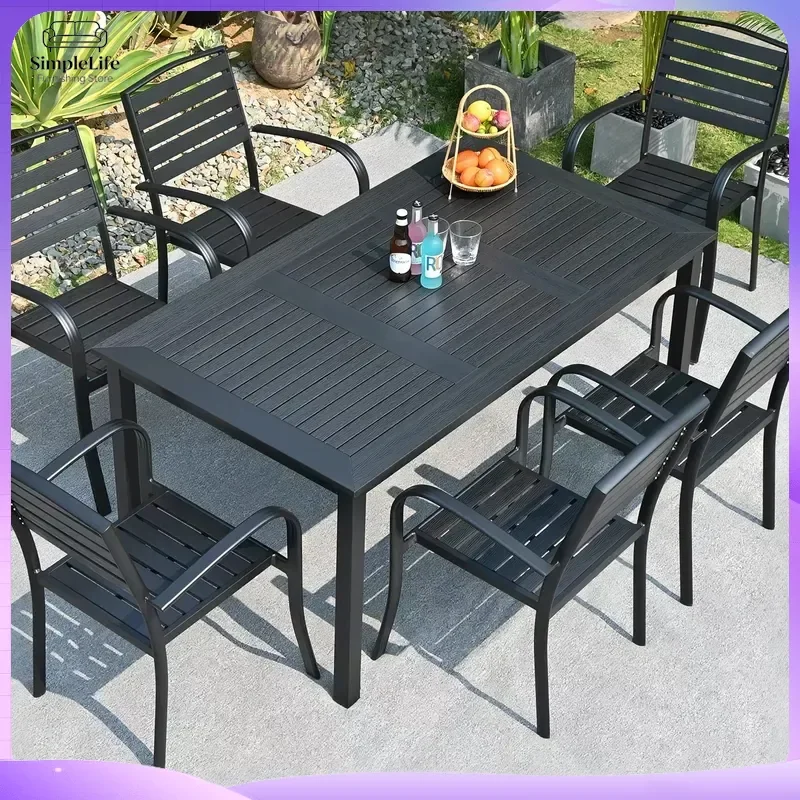 table-de-salle-a-manger-en-plastique-imitation-bois-pour-exterieur-jardin-cour-balcon-terrasse-mobilier-d'exterieur-resistant-aux-intemperies-table-de-loisirs-table-de-cafe