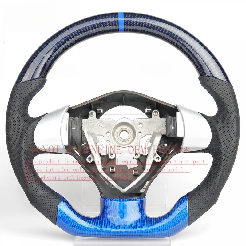 For Subaru Steering Wheel Horn Cover Carbon Fiber Custom Horn Shell Decorative Cover