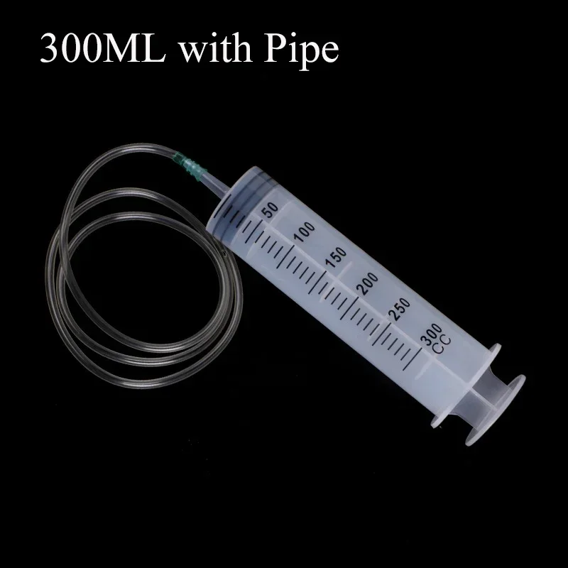 Multifunction Large Syringe Reusable Pump Measuring Seringue Tube for Draw Ink Pet Feeding Car Liquid Oil Glue Applicator 500ml