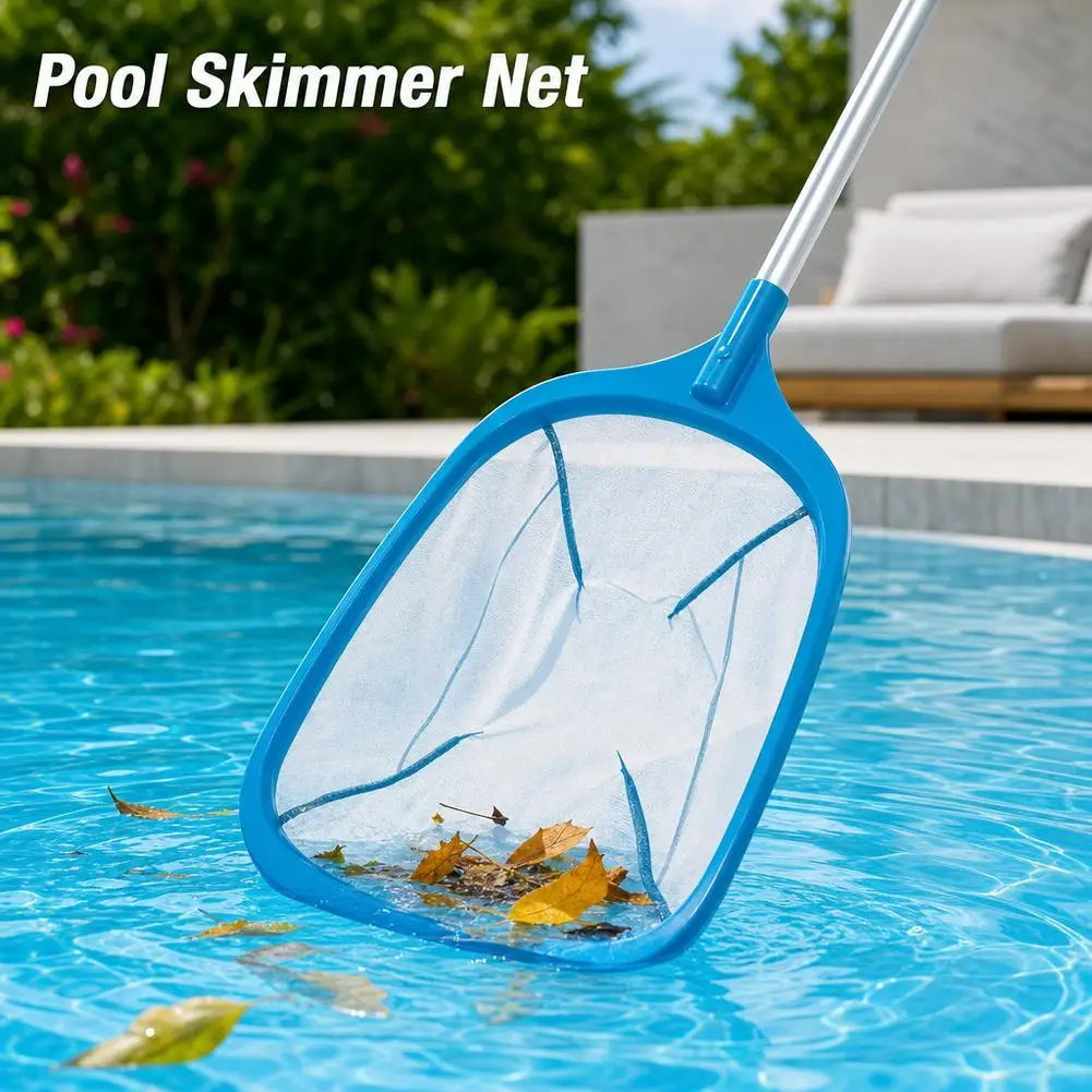 Pond Skimmer Net Summer Pool Skimmer Net Pole Leaf Removal Garden Pond Professional Cleaning Tools Wholesales