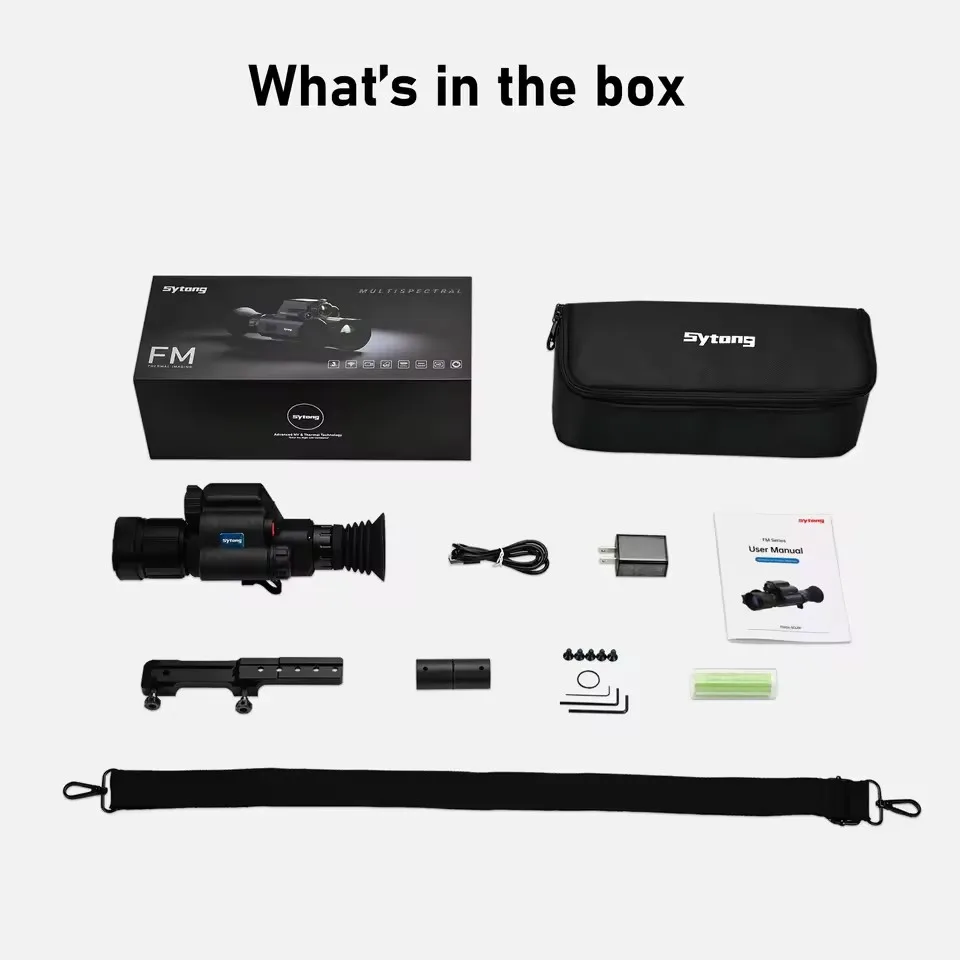 Sytong FM06-50LRF Thermal Imaging Scope 640x512 Pixel Resolution Laser Ranging Ballistic Aiming Multi-Spectral Thermal Monocular view 4
