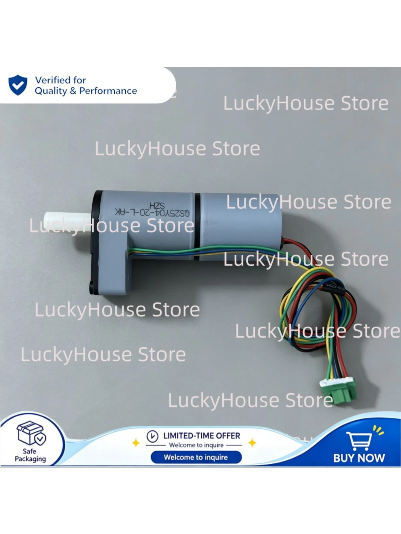 Intelligent Toilet Flip‑ring & Flip‑lid Motor, Smart Toilet Cover Actuator Spare Parts, L‑White Shaft / R‑Black Shaft Optional