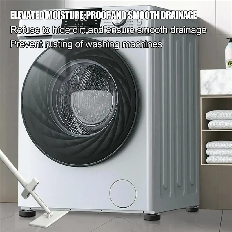 A59E-Стиральные антивибрационные подушечки с шумоподавлением, антивибрационный коврик, подушечки для ног для стиральной машины, эластичные подушечки для стабилизатора стиральной машины