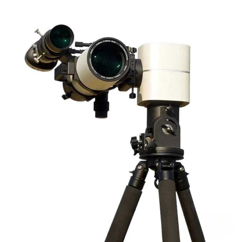 Motorized Automatic Tracking Equatorial Mount for Astronomical Telescope