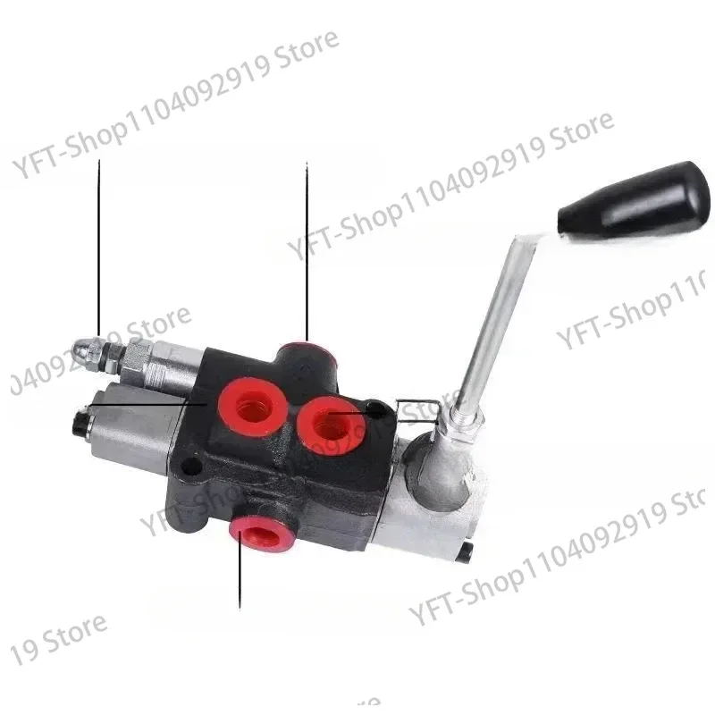 Hydraulic control valve for log splitter