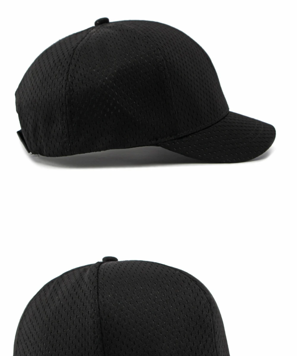HT5121 Kurzschirmmütze für Herren und Damen, Unisex Frühling Sommer Atmungsaktive Trucker Mesh Snapback Kappe, Verstellbare Baseballkappe für Männer und Frauen – Detail 8