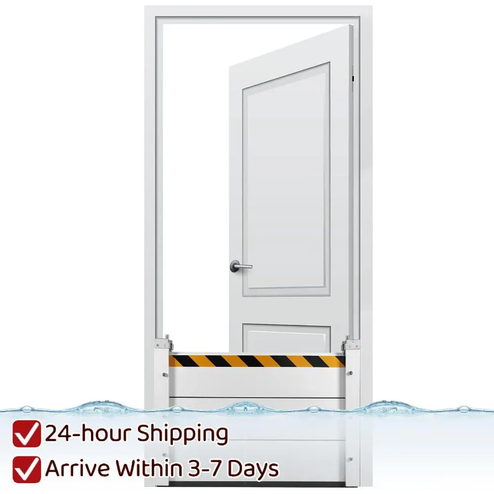 

Heavy Duty Flooding Protect Baffle Reusable Aluminum Alloy Water Barrier Stackable for Gates/Subways/Factories/Garages/Roads
