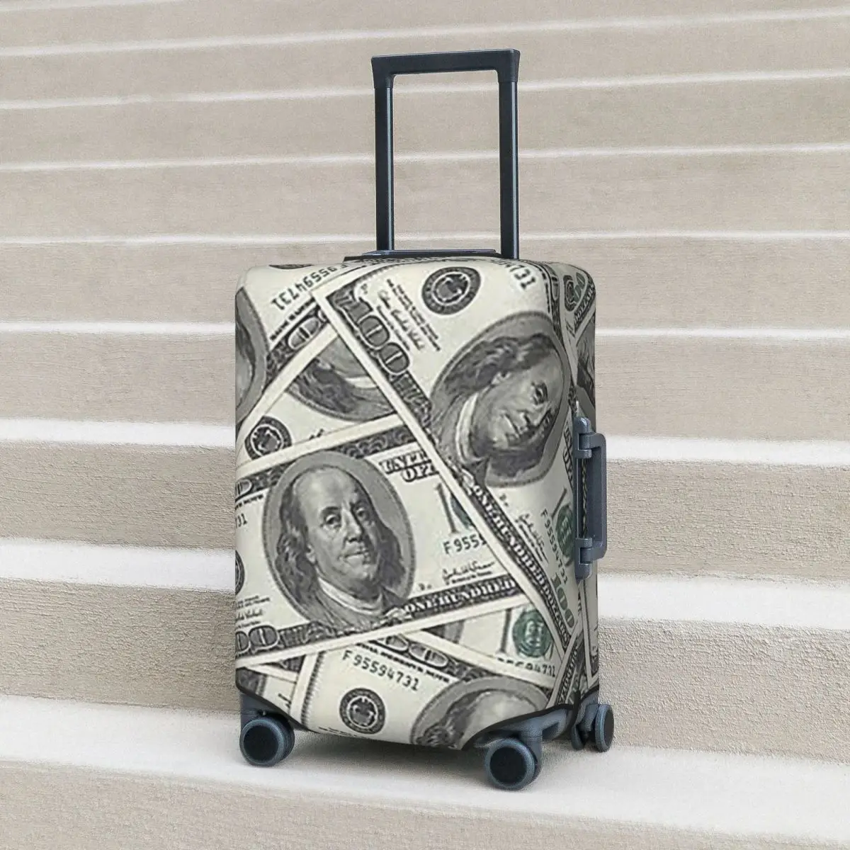 

Rich Money, новинка, чехол для чемодана с долларами, защитные эластичные защитные чехлы для дорожного багажа на 18-32 дюймов