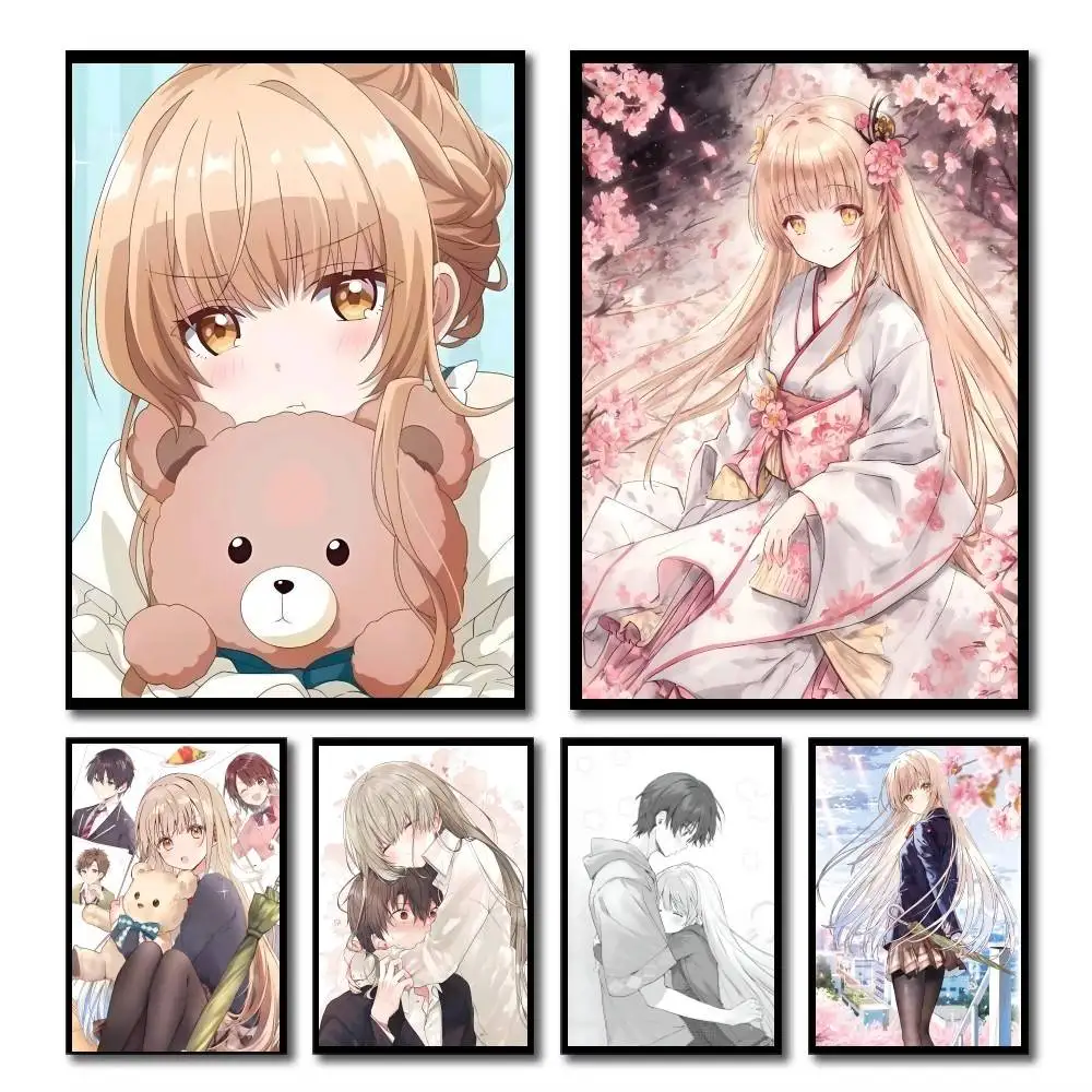 Anime The Angel Next Door S-Spoils Me R-Rotten Manga Poster  HD Print Vintage Wall Art Decor for Home Study Room