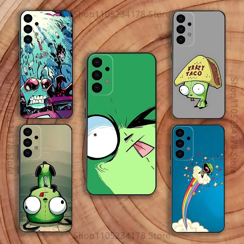 Cartoon I-Invader Zim Gir Case for Samsung Galaxy S21 S25 FE S24 S23 Ultra S20 S9 S22 Plus S10 TPU Cover