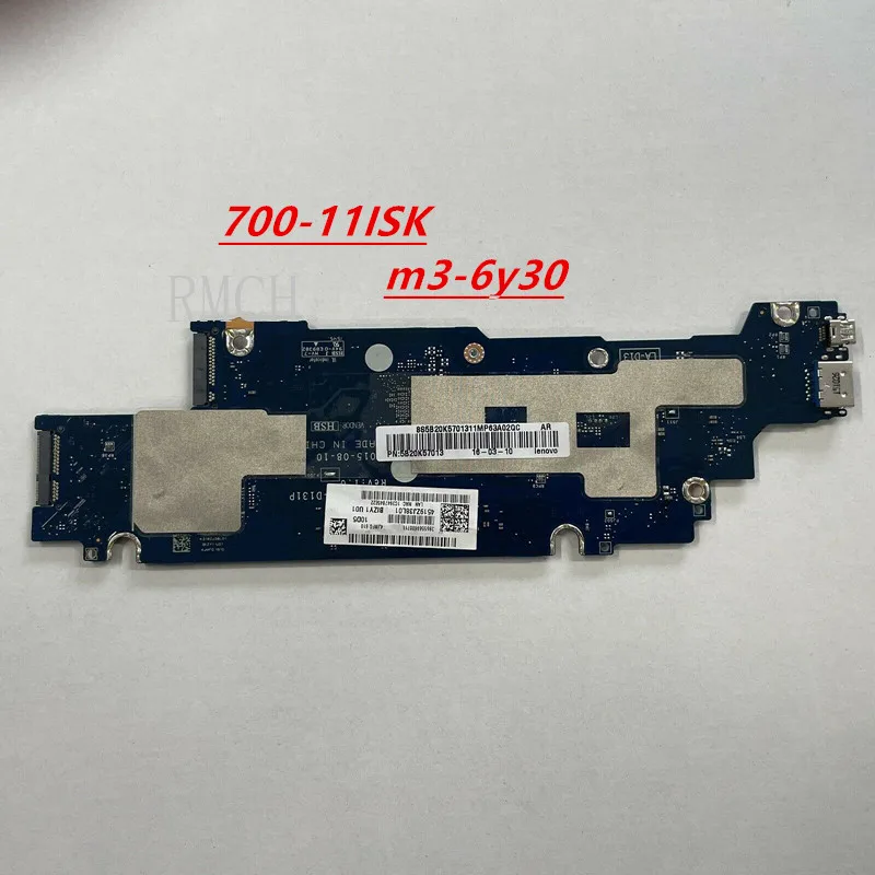 لينوفو اليوغا 700-11ISK اللوحة الأم إنتل كور M3-6Y30 وحدة المعالجة المركزية 5B20K57013