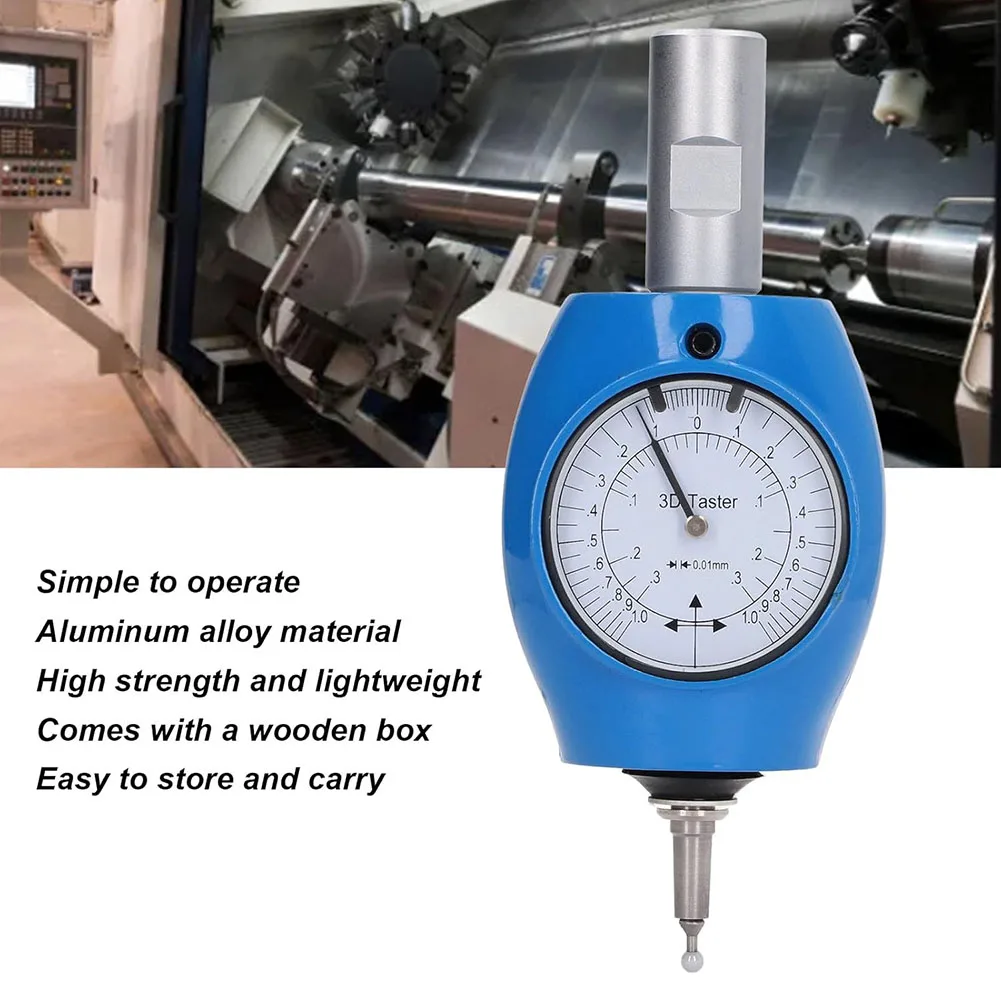 3D Sensor Probe 3D Edge Finder Field Measurement Aluminum Alloy Construction Lightweight Design For Accurate Positioning