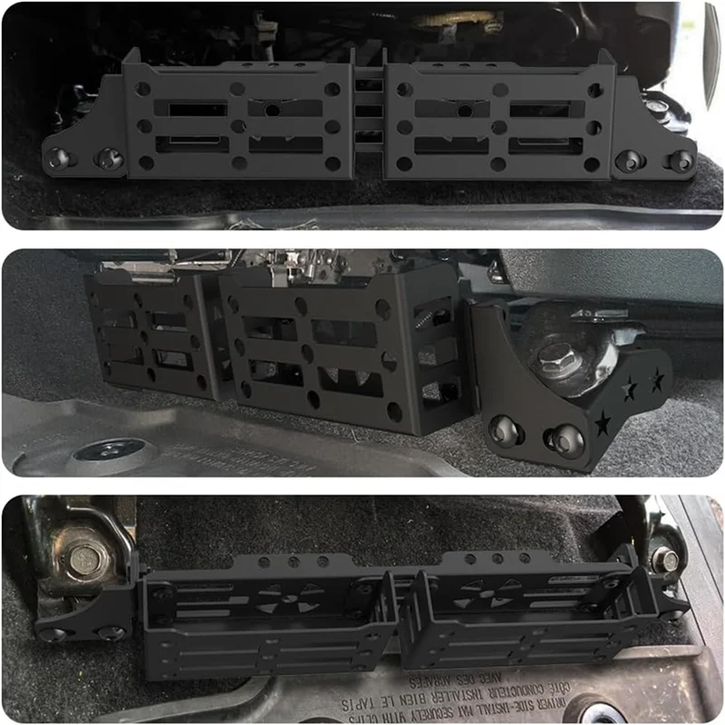 Front Seat Brackets Organizer And Storage Tray Rigid Molle Panel Mounts For Toyota Tacoma 4Runner For Lexus GX460 GX470