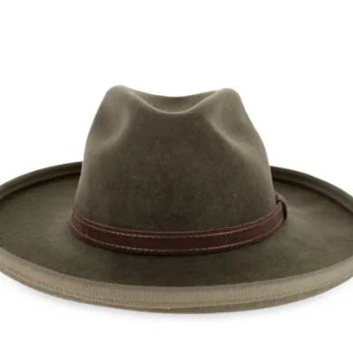 

Felt Hat Solid Color Sheep Felt Hat Ribbon Decoration Pure Wool Felt Hat