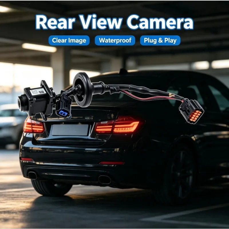 95766-M9100 Rear View Camera for  2017-2020 Reverse Camera Parking Assist Backup Camera 95766M9100