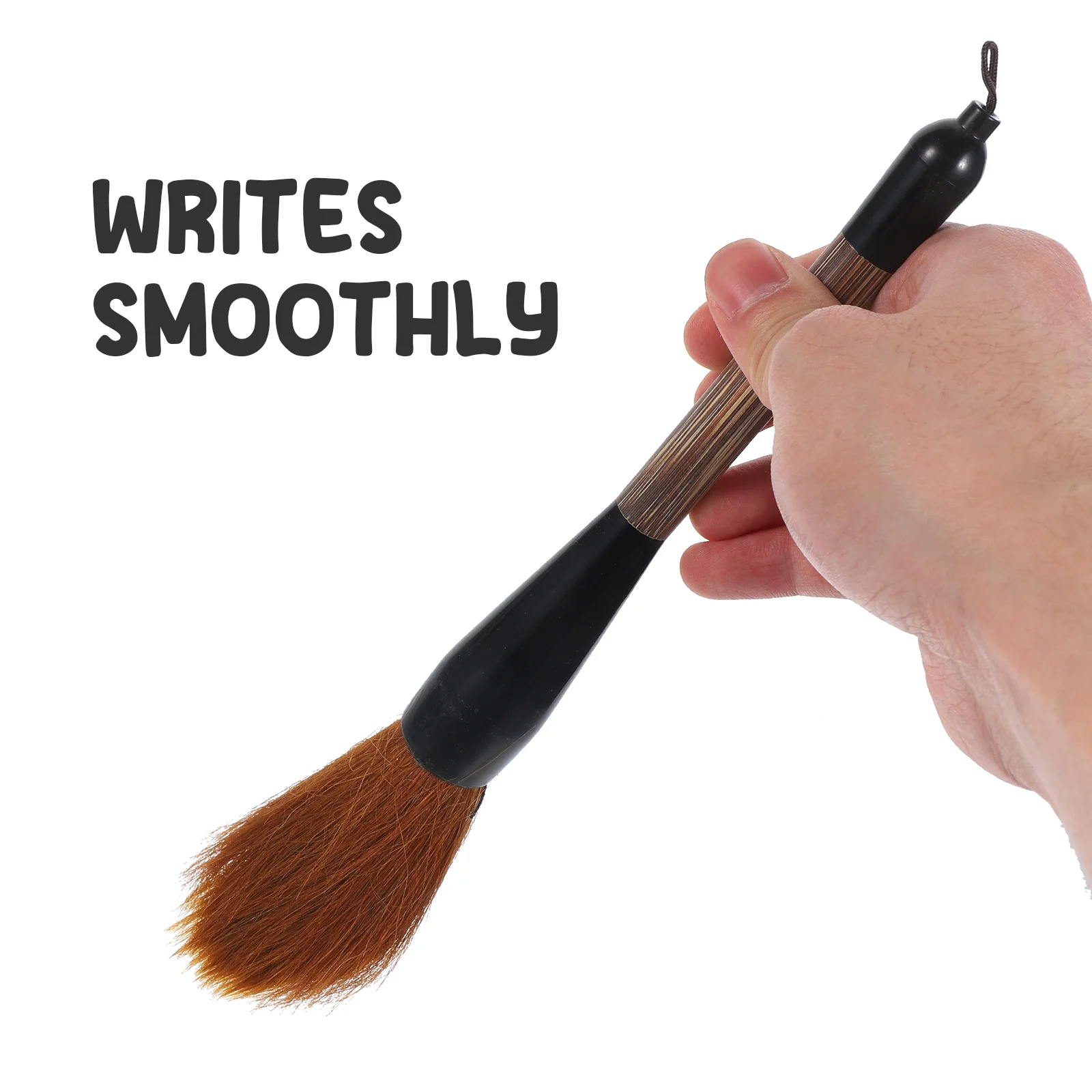 

1pc Wolf Hair Brush for Calligraphy Chinese Painting Writing Natural Straw Watercolor Artist Tool Professional Beginner Pen