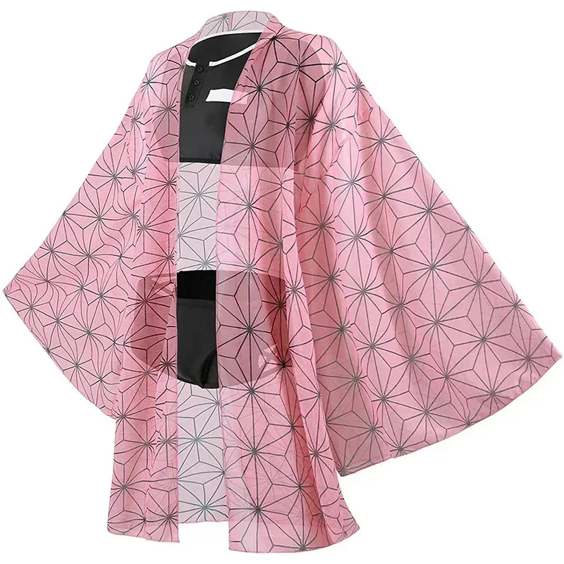 Anime Demon Slayer Shinobu Kocho disfraces Cosplay playa verano traje de baño Kimetsu No Yaiba Kimono Kamado Nezuko Bikini para mujer