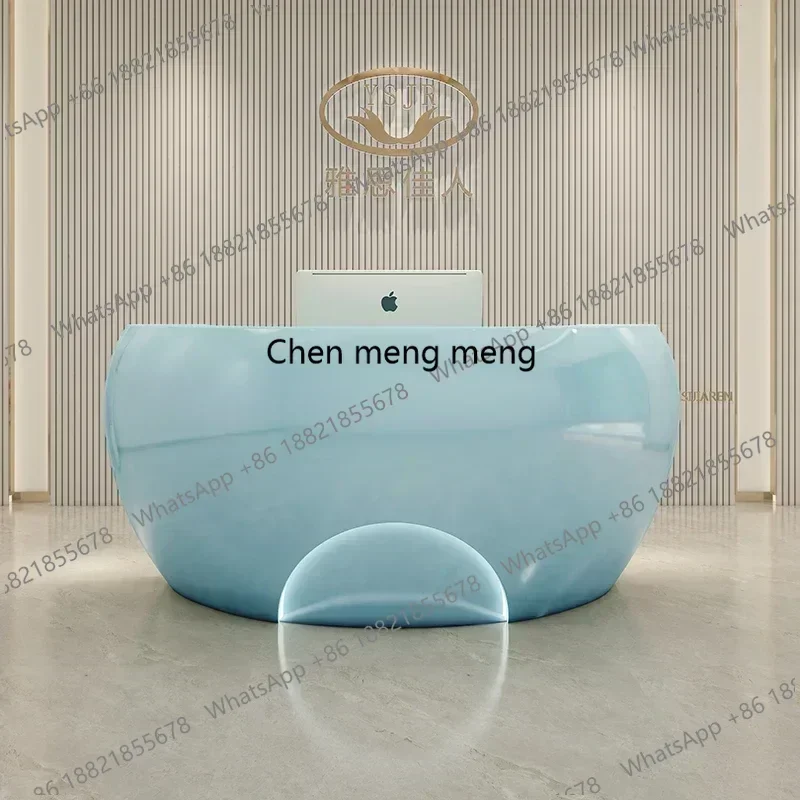 beauty salon barber clothing store bar dance training company front desk paint reception desk home office desk podium stands FRP