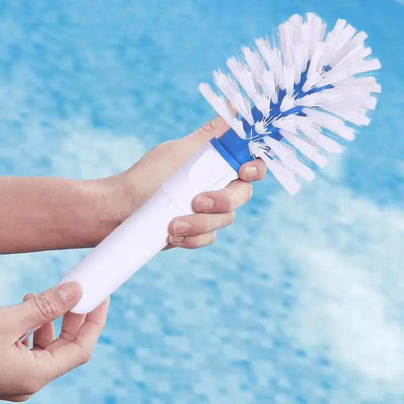 Marchepied et coin de piscine brosse de livres, brosse de piscine professionnelle, frotter facilement, balayer, nettoyer les piscines