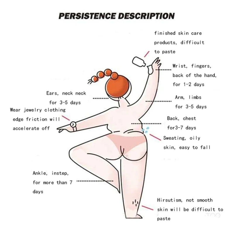 الإناث Succubus ملصقات الوشم ، نمط القلب الأحمر ، الخصر وهمية ، فن الجسم ، مقاوم للماء ، دائم ، ملصقات مؤقتة ، 10 قطعة