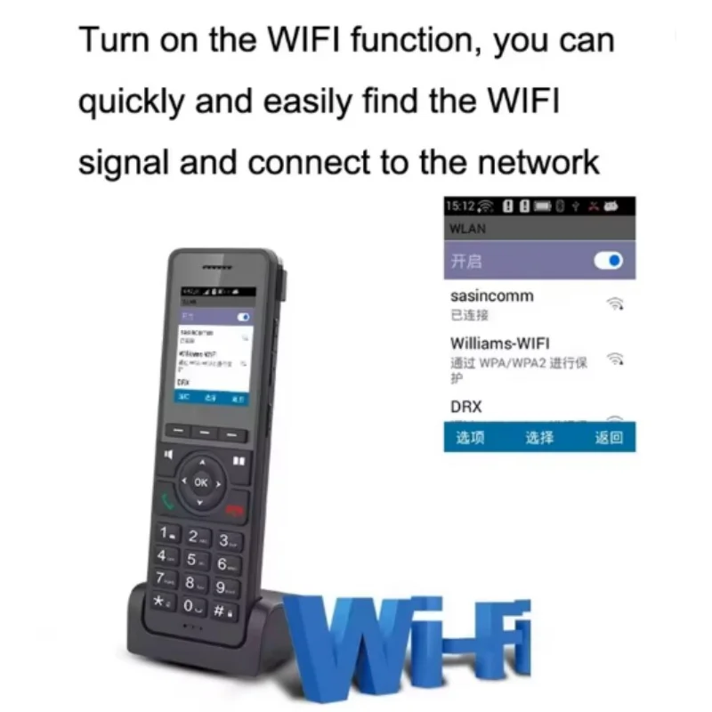 VOIP Telephone 2G/3G/4G phone 4G WiFi SIP Phone Handheld phones for office/home/school/hotels