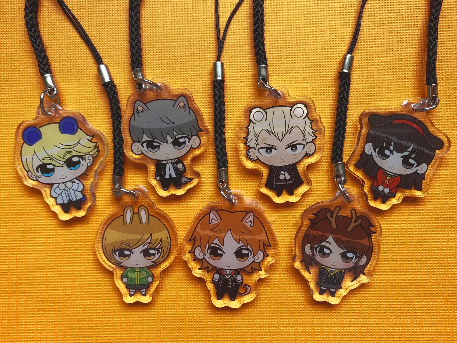 Fursona 4 Charms Persona 4 Acrylic Charms Keychain Cute
