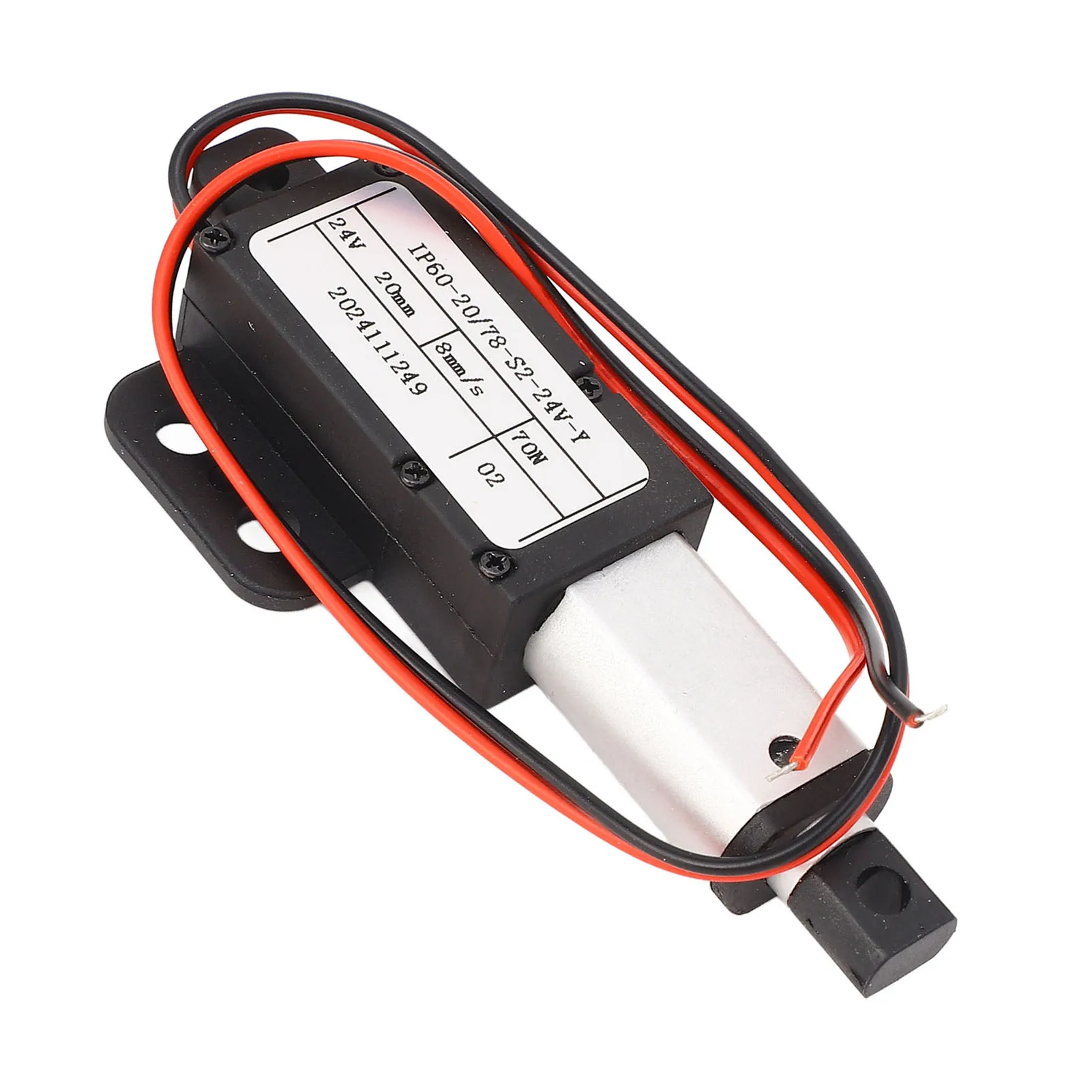 Mini Linear Actuator with Wing 24V Electric Actuator for Sofa Robot Servo 20mm Stroke 70N Thrust 8mm/s Speed view 3