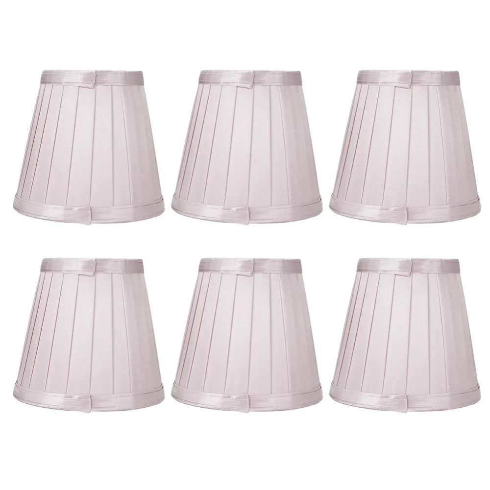 6pcs-pink-purple-lampshade-replacement-fabric-lightweight-light-cover-shade-clip-on-design-small-lamp-shades-for-e14-bulb