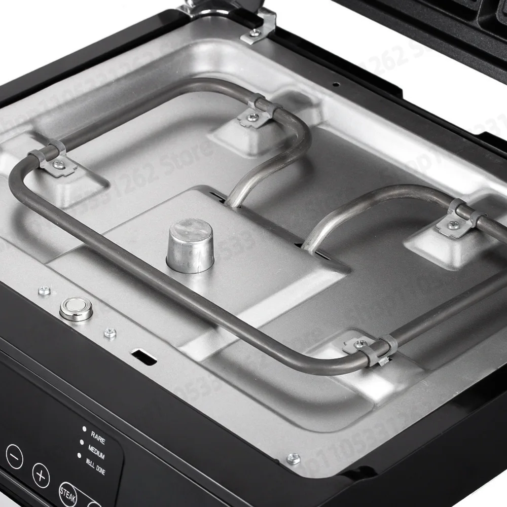 2-in-1 Steak Maker, Sandwich Machine, Waffle Maker, Detachable Smart Display Screen
