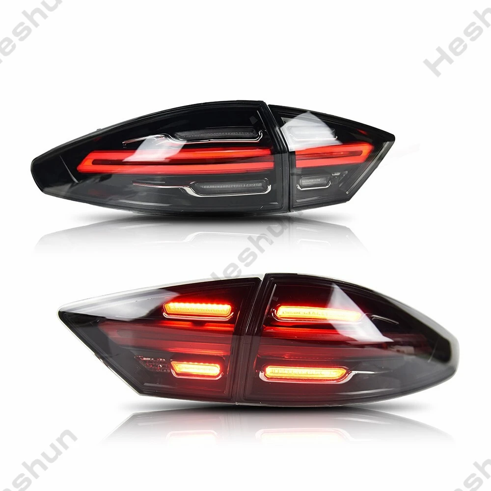 Pair Full LED Taillights For Ford Mondeo MK5 Fusion Sedan 2013 2014 2015 2016 Taillamp Rear Lamp Brake Fog Turn Signal DRL Light - view 5
