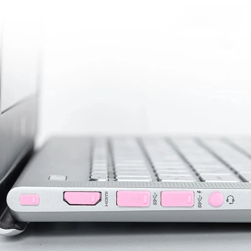 Zaślepka przeciwkurzowa do laptopa, uniwersalna osłona USB, wodoodporna osłona interfejsu komputerowego. — zdjęcie 4