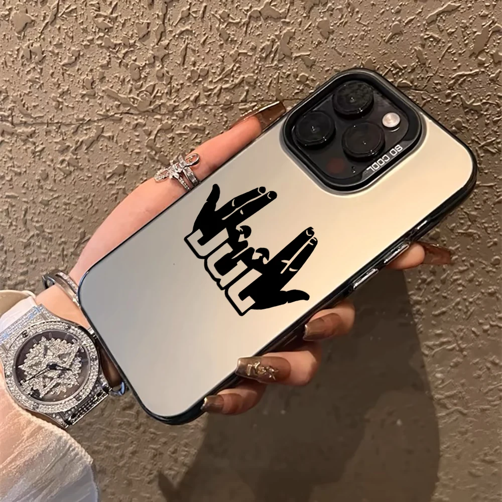 Rapper JuL C'est Pas Des Lol Hard PC IMD Case for iPhone 17 16 15 14 13 12 11 Pro Max XS X XR Shockproof Plating Matte TPU Funda