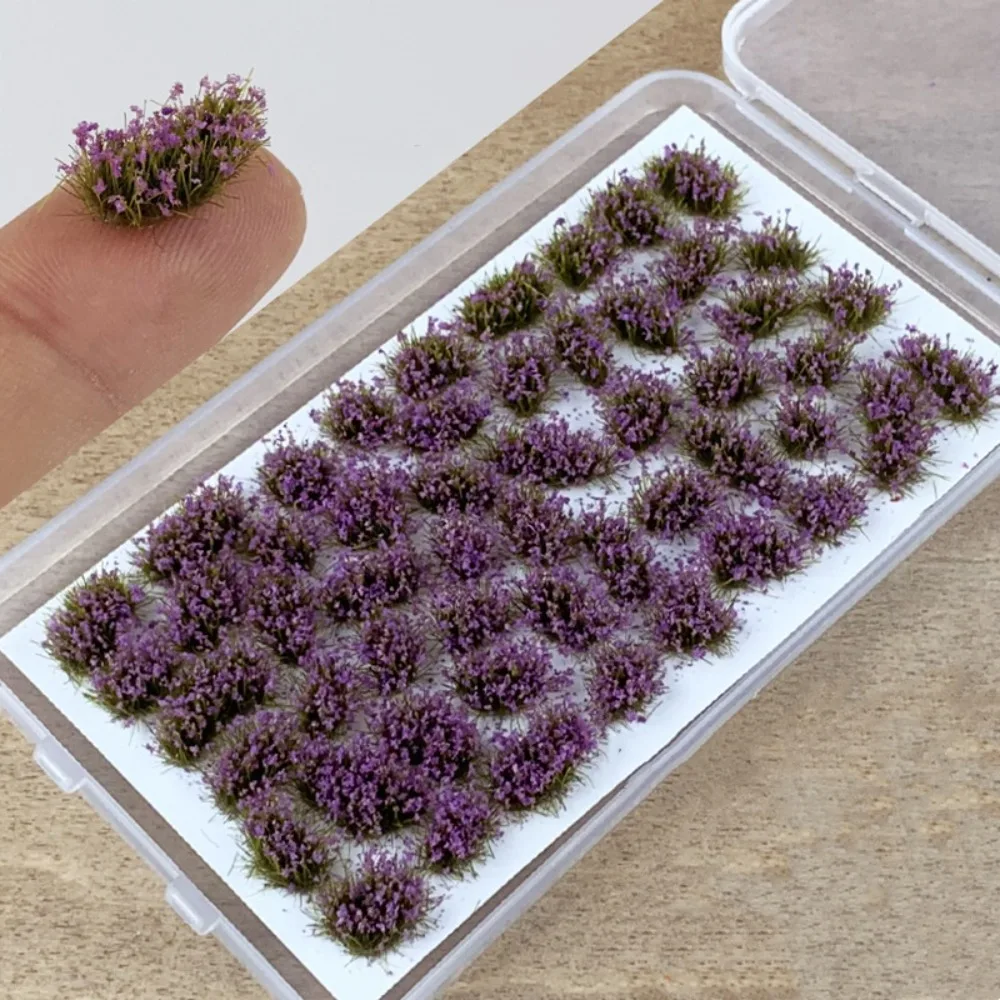 

Simulation Miniature Flower Cluster Plant Materials DIY Building Flower Grass Model Railway Train Model Making