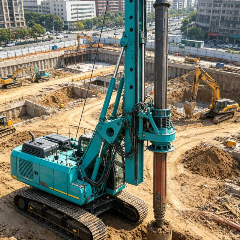 Post Hole Digger - Trivella Rotante Personalizzata con Sistema Idraulico