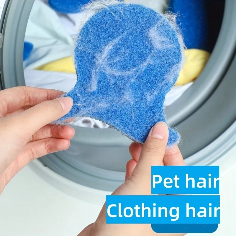 5pcs washing machine specific adhesive hair removal agent, suitable for washing, filtering, anti deformation, and hair suction