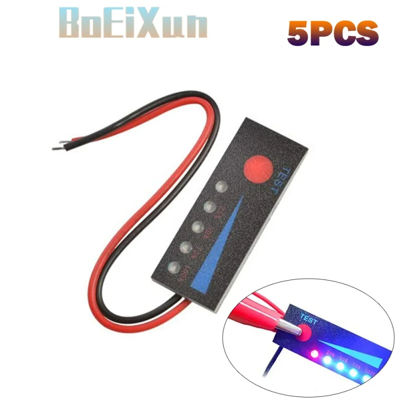 5pcs 2S 3S 4S Battery Level Indicator 18650 Lipo Lithium Capacity Tester Meter 12V 24V Module Electronic DIY