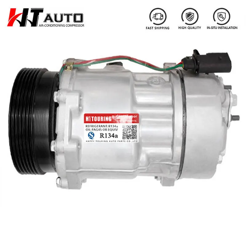 

SD7V16 Car Air conditioning compressor for Volkswagen Golf Mk4 1J0820803K 1J0820803N 1J0820803F 1J0820803E 1J0820803L