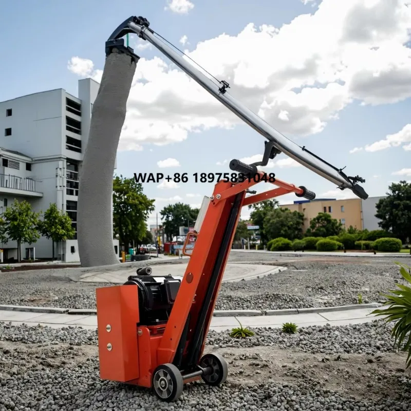 Floor back walk concrete floor scarifier floor milling machine